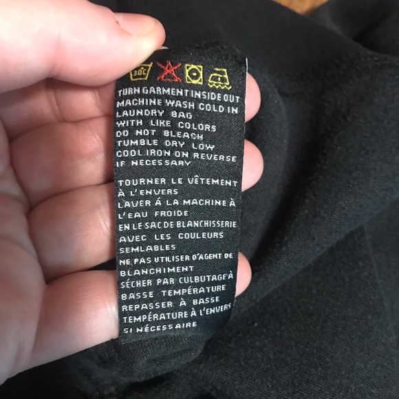 Brunette the label hoodie sweater dress oversized tunic hoodie Elle Velour tunic - Picture 8 of 8